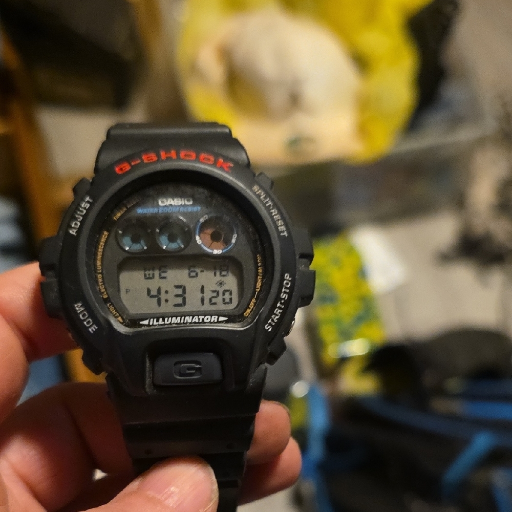 G-Shock Black and Red Digital Watch - Picture 2 of 4